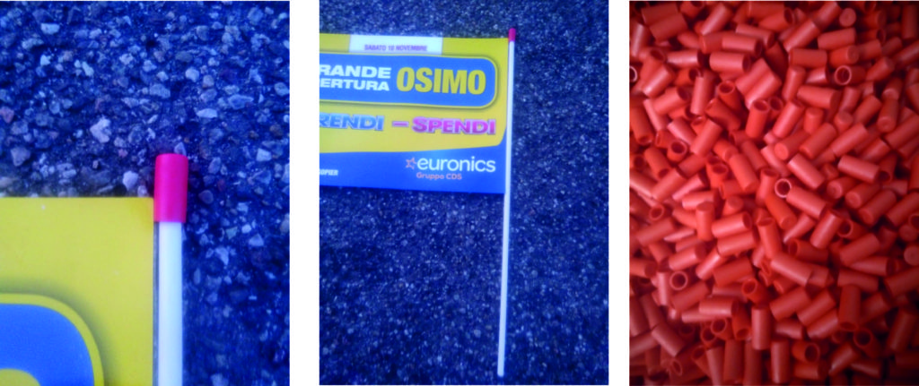 astine con tappino in plastica di sicurezza astine con tappino in plastica di sicurezza