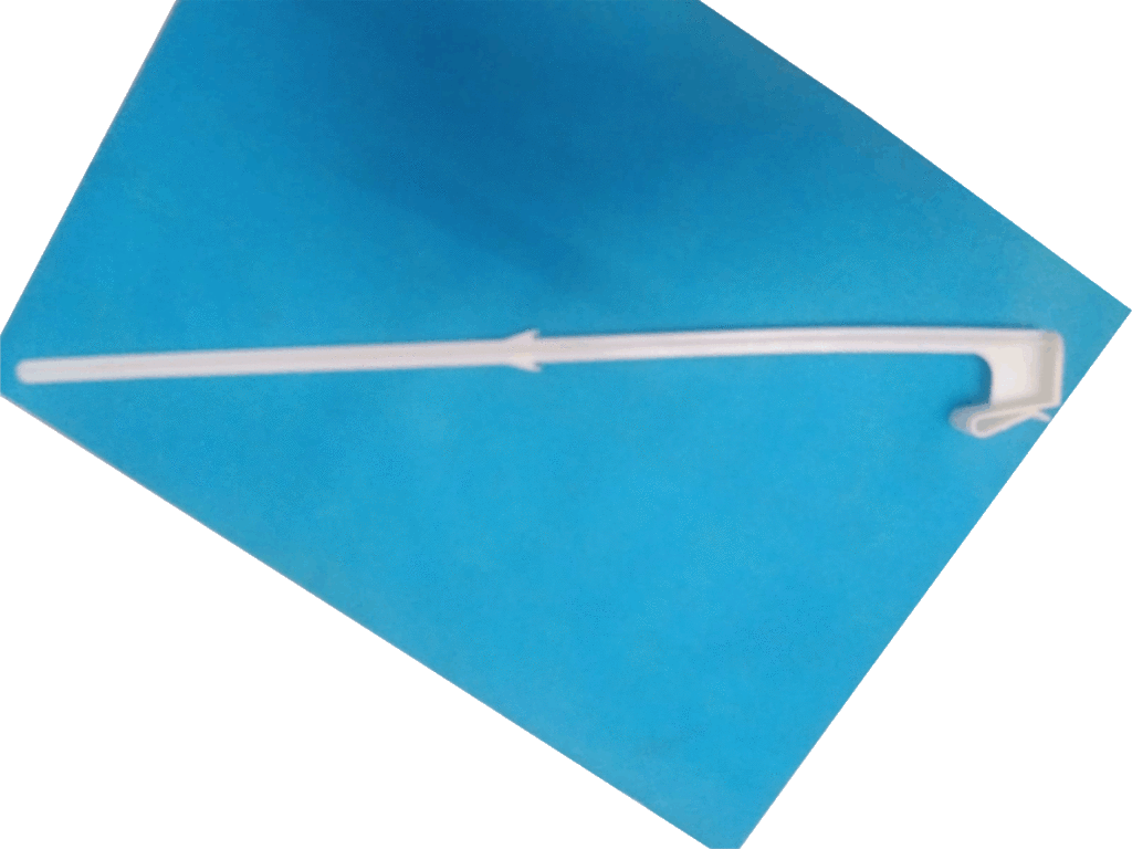 asta plastica con gancio asta plastica con gancio
